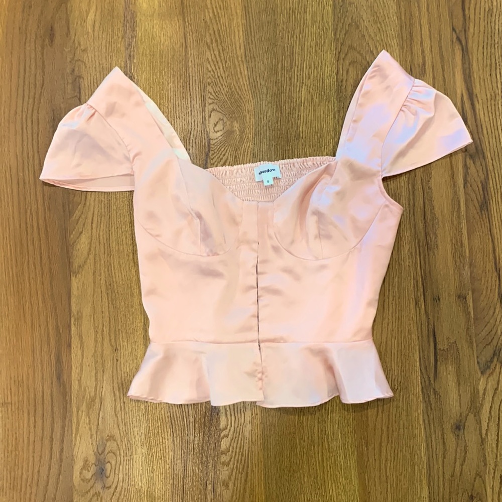 Pink Corset Top